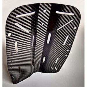 placa trasera de fibra Carbon